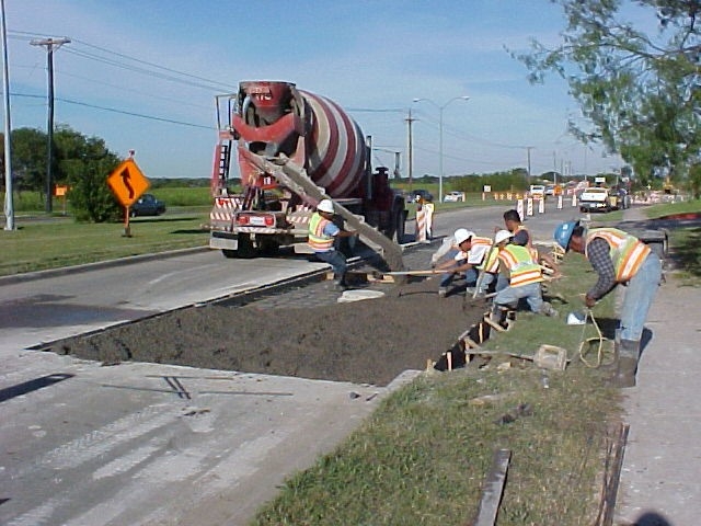 Machine Street Paving